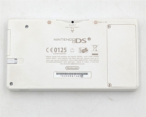 Nintendo DSi - Arctic White - Konsol - SNR TEH509614692 (B Grade) (Genbrug)